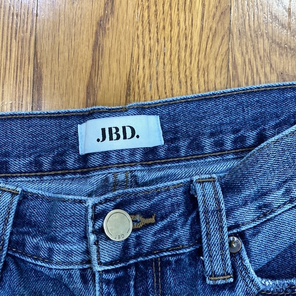JBD Just Black Denim Medium Wash Distressed Jeans Size 28 - Picture 5 of 8